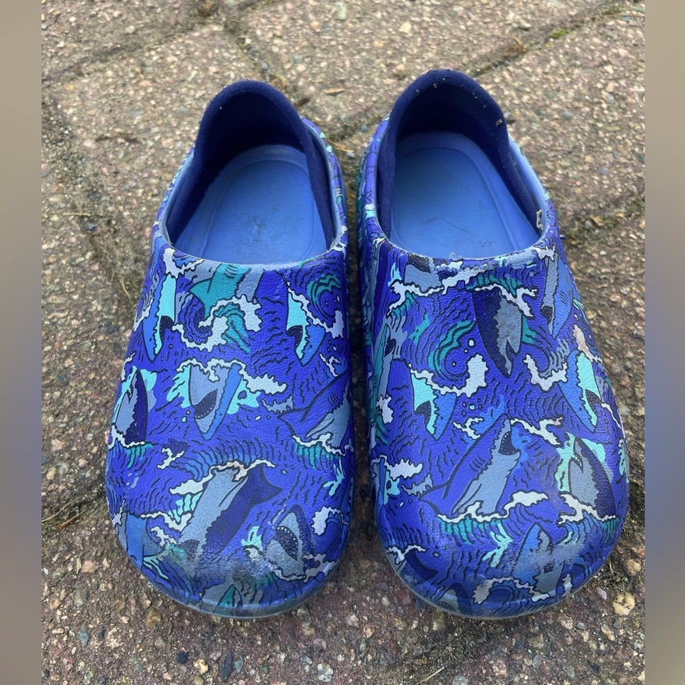 Cat & Jack Blue Shark Water Shoes